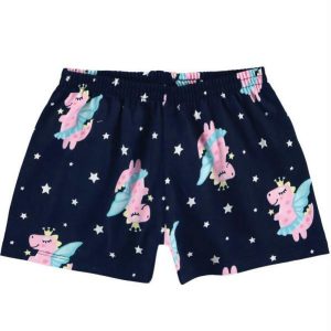 Short Pijama Infantil MeninaMarinho