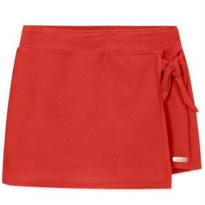 Short-Saia Infantil MeninaVermelho