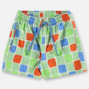 Shorts Infantil Masculino Microfibra Verde