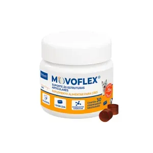 Suplemento Alimentar Movoflex 2g para Cães Virbac - 30 comprimidos