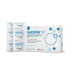 Suplemento Alimentar Sarcopen Vet Cães e Gatos Avert - 30 sachês