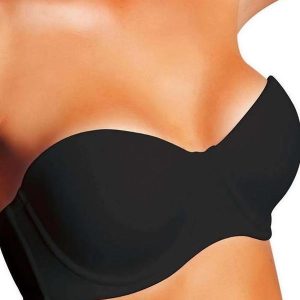 Sutiã Bustiê com Aro e Bojo Dilady 12315 012-Preto