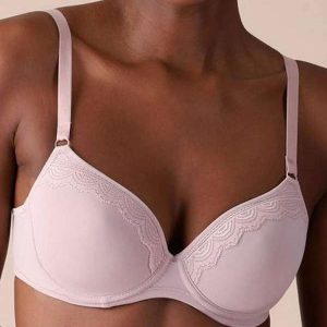 Sutiã com Aro e Bojo Liz 51501 Taça D 365-Blush