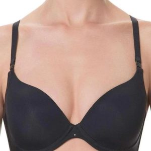 Sutiã com Aro e Bojo Liz 51690 Taça Dd 71-Preta