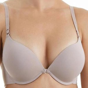 Sutiã com Aro e Bojo Push Up Liz 51384 Taça B 260-Sepia