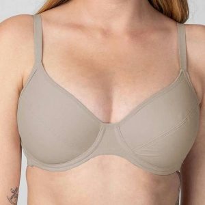 Sutiã com Aro e sem Bojo Liz 51247 Taça B 260-Sepia