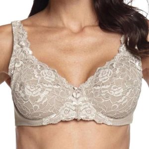 Sutiã com Aro e sem Bojo W Triumph Classic Soft 24341 Taça B 48-Mink