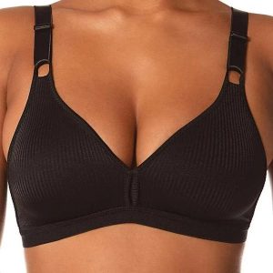 Sutiã sem Aro e sem Bojo Demillus 61196/61096 Taça B 27-Preto