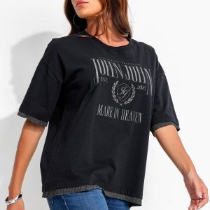 T-Shirt Double Shine Jj Preto