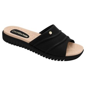 Tamanco Comfortflex Preto