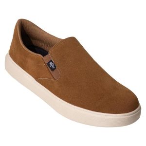 Tênis Br Sport Caramelo em Camurça