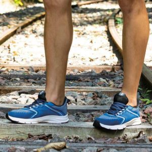 Tênis Esporte Azul em Tecido