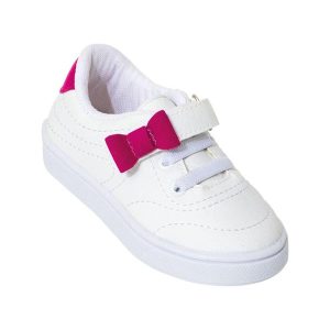 Tênis Infantil Branco com Velcro