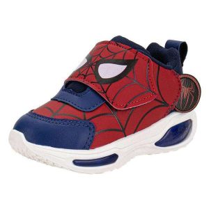 Tênis Infantil Led Minipé 2516v - Azul/Vermelho