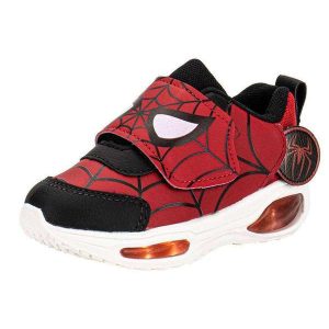 Tênis Infantil Led Minipé 2516v - Vermelho/Preto