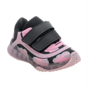 Tênis Infantil Rosa com Velcro Duplo