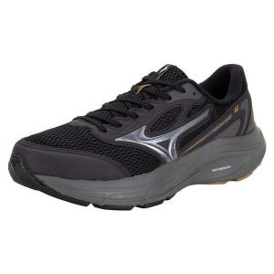Tênis Masculino Hawk 6 Mizuno 101033033 Preto/Cinza