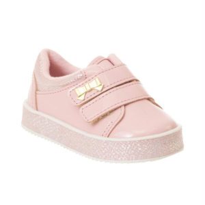 Tênis Molekinha Rosa em Verniz