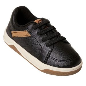 Tênis Molekinho Preto em Sintético