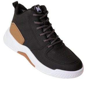 Tênis Molekinho Preto em Sintético