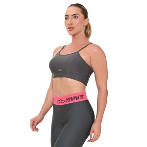 Top Basic Olympikus Feminino M Cinza
