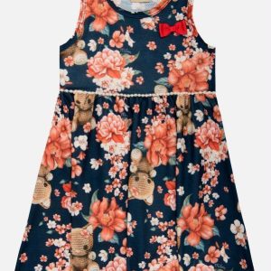 Vestido Infantil Marinho