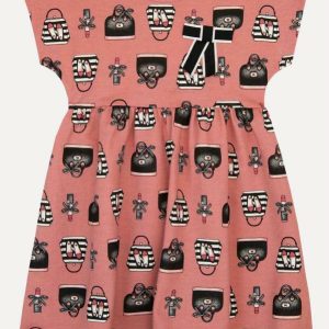 Vestido Infantil Rosa