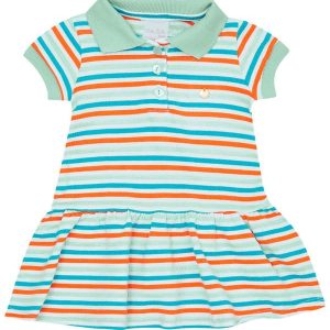 Vestido Molecotton Menina Verde