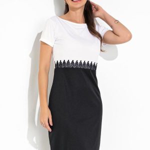 Vestido Preto em Malha