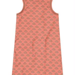 Vestido Regata Malha Infantil Laranja