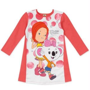 Vestido Vermelho Menina Mundo Ripilica