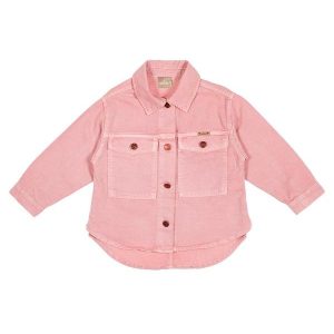 a Jaqueta Infantil Menina Sarja Rosa