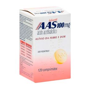 AAS Infantil 100mg 120 Comprimidos