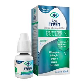 Acu Fresh Solução Oftálmica Estéril 10ml