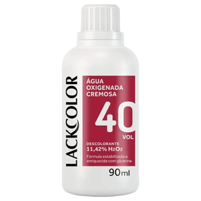 Água Oxigenada Cremosa Lack Color 40 Volumes 90ml