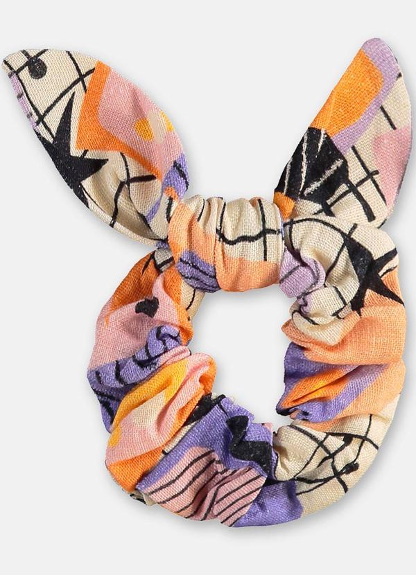 Amarrador de Cabelo em Viscolinho Três e Já Branco