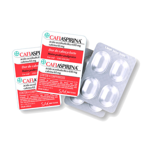 Analgésico CafiAspirina 4 Comprimidos