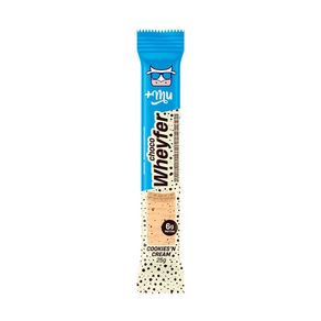 Barra de Proteína +Mu Choco Wheyfer Cookies'n Cream 25g