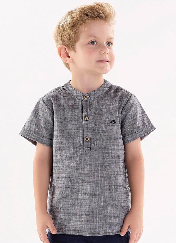 Bata Infantil para Menino Preto