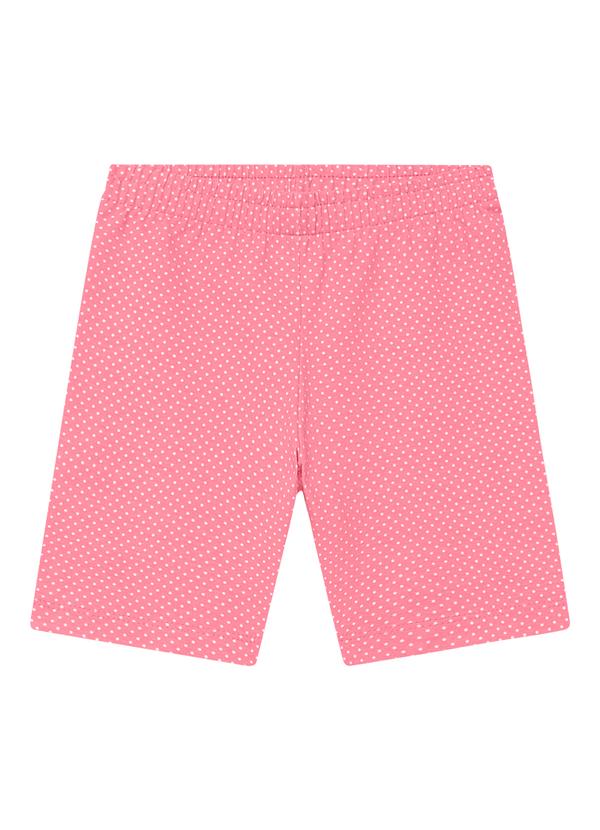 Bermuda Ciclista Básica Infantil Rosa
