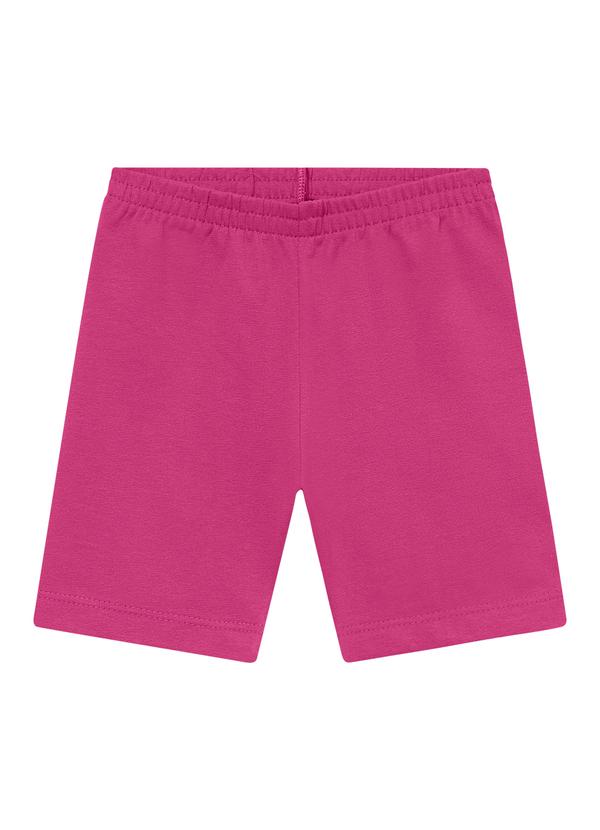 Bermuda Ciclista Básica Infantil Rosa