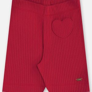 Bermuda Ciclista Infantil Ribana Vermelho