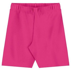 Bermuda Ciclista Menina Rosa