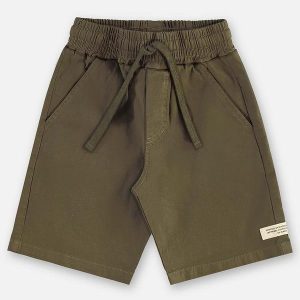 Bermuda Infantil Masculina Sarja Verde