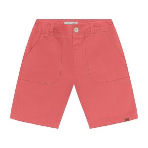 Bermuda Infantil em Sarja Cotton Laranja