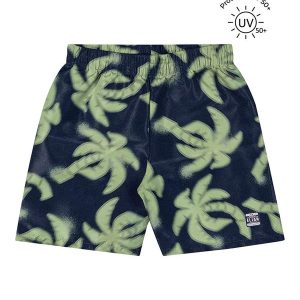 Bermuda Menino Tactel Proteção Uv Marinho
