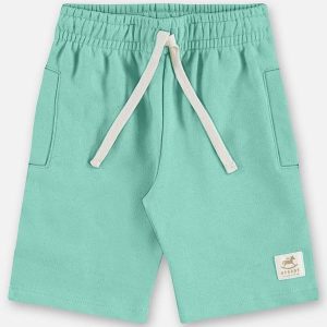 Bermuda Moletom Linho Infantil Verde