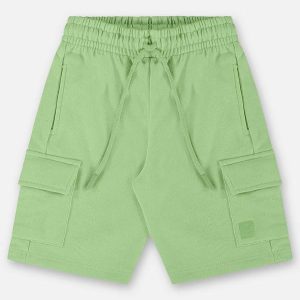 Bermuda para Menino em Moletom Linho Verde