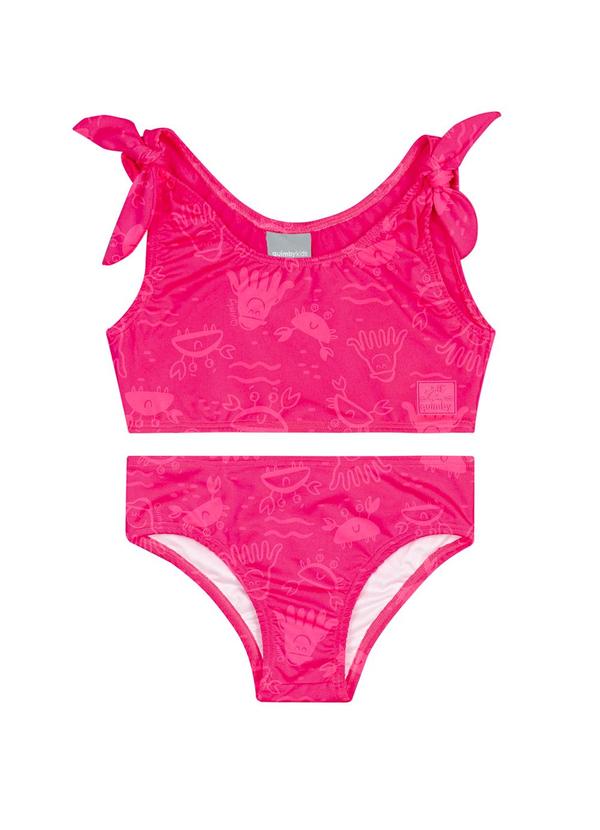 Biquíni Infantil Fps +50 Rosa