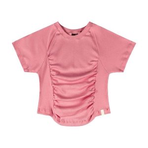 Blusa Cropped Juvenil Rosa